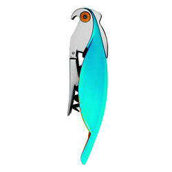 Alessi Parrot Sommelier Corkscrew, Blue